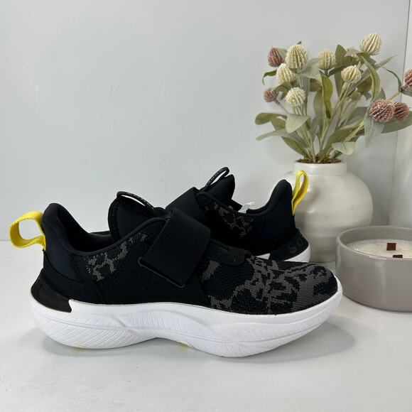 SOREL Explorer Blitz Stride Strap Black Knit Sneakers Women's 8.5 NWOB FLAW - Picture 7 of 11